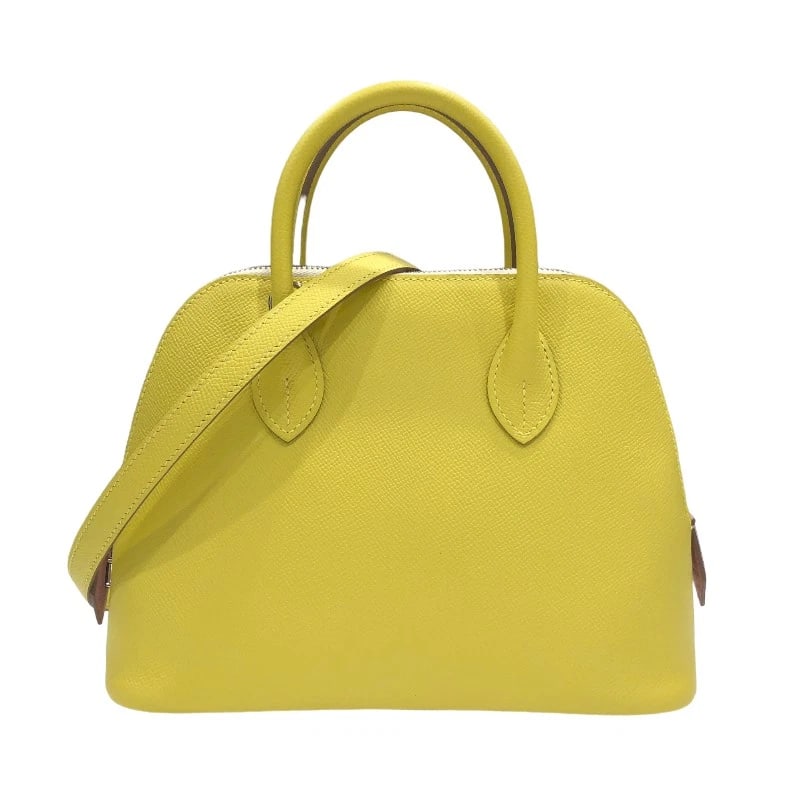 HERMES BOLIDE 25 TRICOLOR HANDBAG: HERMES Bolide 25 tricolor Handbag Brand: HERMES Type: Handbag Material: Epsom Color: Mauve Sylvestre/Mata Size: W9.8 x H7.1x D3.5inch Accessories: None Accessories Notice: When purchasing