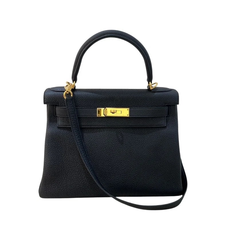 HERMES KELLY 28 INTERNAL SEWING SHOULDER BAG: HERMES Kelly 28 internal sewing Shoulder Bag Brand: HERMES Type: Shoulder Bag Material: Togo Color: Black GD Hardware Size: W11.0 x H7.9x D3.9inch Shoulder:36.2inch Accessories: None Acces