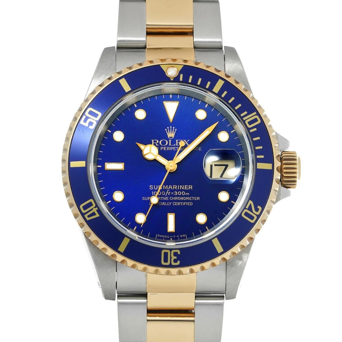 ROLEX SUBMARINER BLUE WATCH (1 of 4)