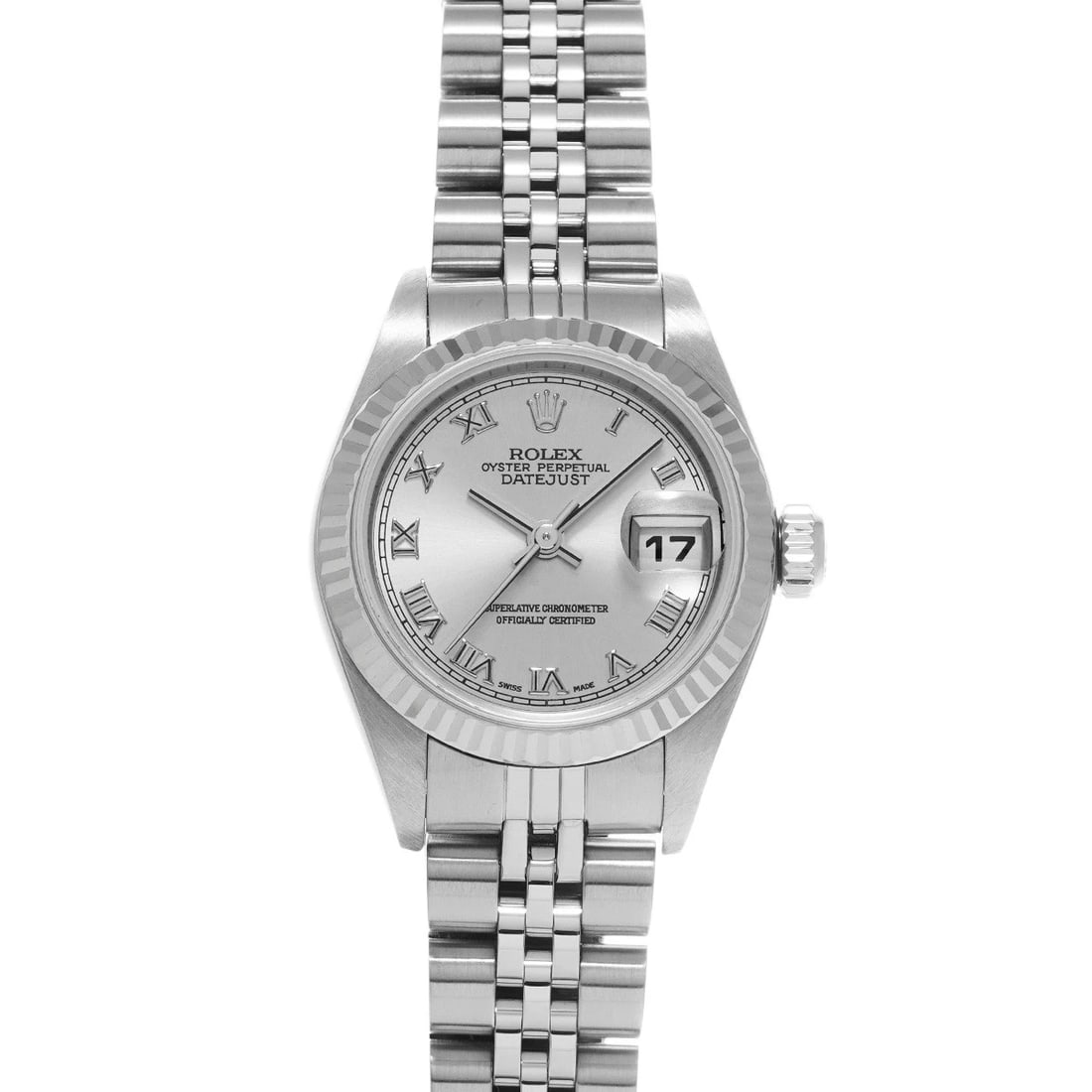ROLEX DATEJUST GRAY WATCH (1 of 4)