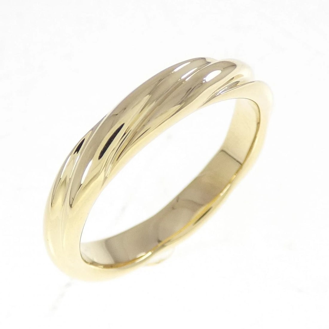 TIFFANY 750YG RING: Tiffany 750YG Ring Brand: Tiffany Type: Ring Material: 750 Yellow Gold Color: Yellow Gold Size: 6.5-7 (US size) Accessories: None Accessories Notice: When purchasing pre-owned goods, please