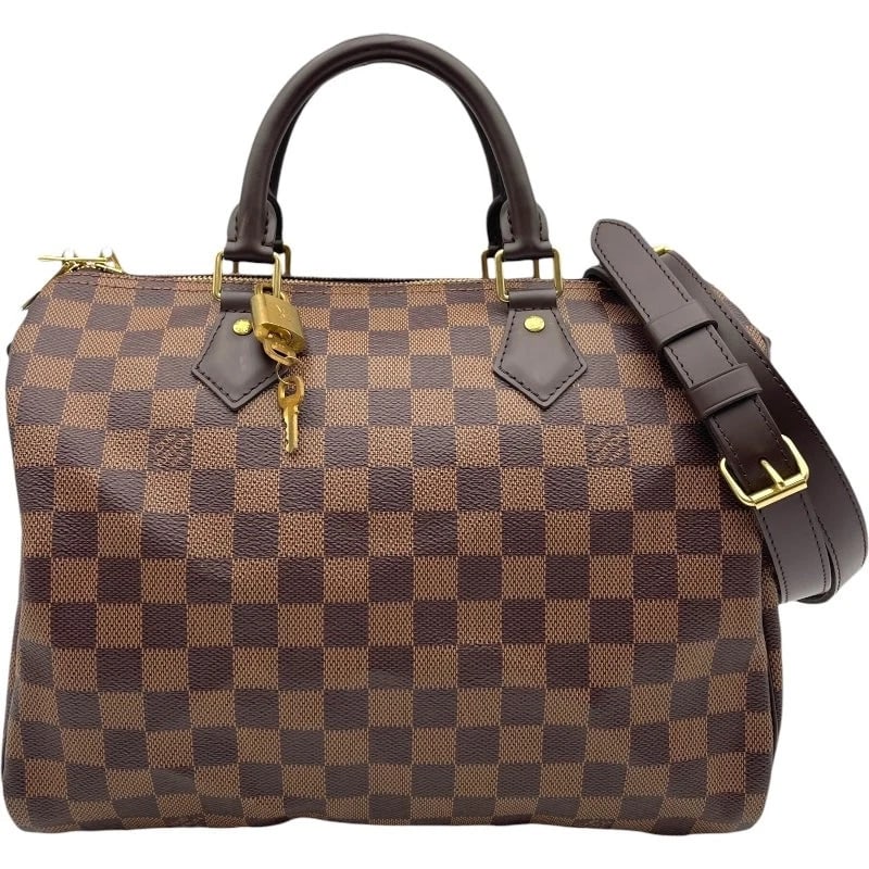 LOUIS VUITTON SPEEDY BANDOULIÈRE 30 DAMIER BROWN HANDBAG HANDBAG (1 of 11)