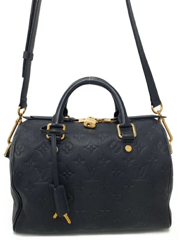 LOUIS VUITTON MONOGRAM EMPREINTE SPEEDY BANDOULIERE BAG 2-WAY BAG (1 of 8)