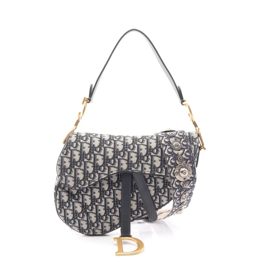 CHRISTIAN DIOR SADDLE BAG OBLIQUE JACQUARD HANDBAG HANDBAG (1 of 5)