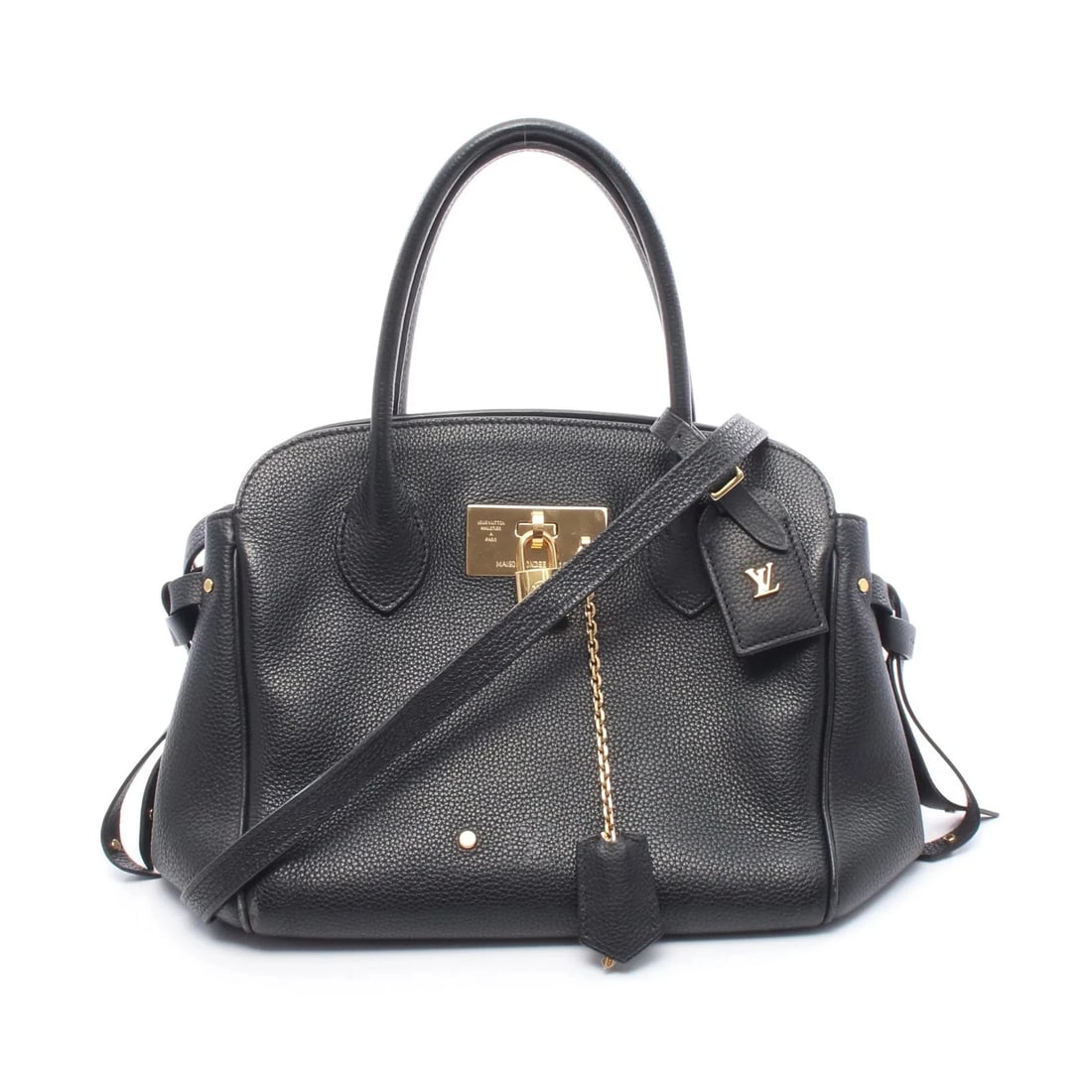 LOUIS VUITTON MIRA PM NOIR HANDBAG LEATHER BLACK HANDBAG (1 of 6)