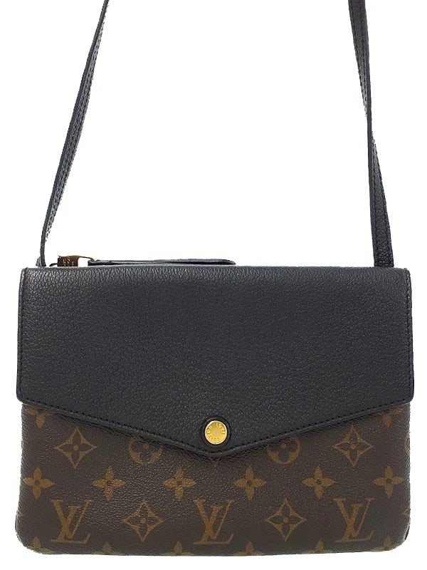 LOUIS VUITTON MONOGRAM TWICE SHOULDER BAG MONOGRAM SHOULDER BAG (1 of 6)