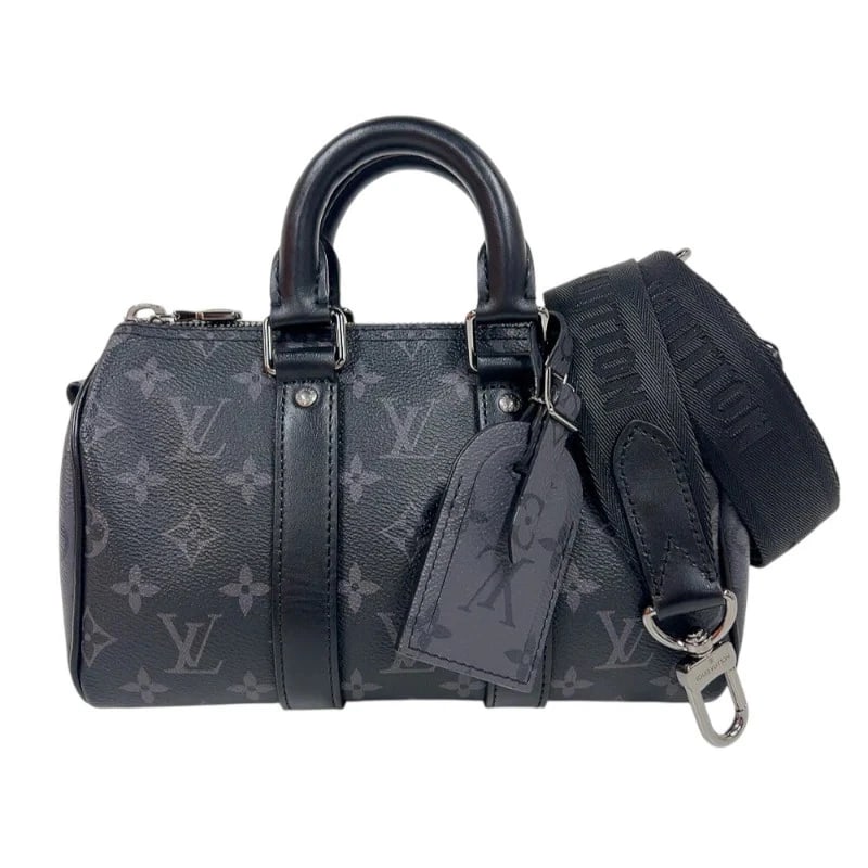 LOUIS VUITTON KEEPALL XS MONOGRAM ECLIPSE HANDBAG (1 of 12)