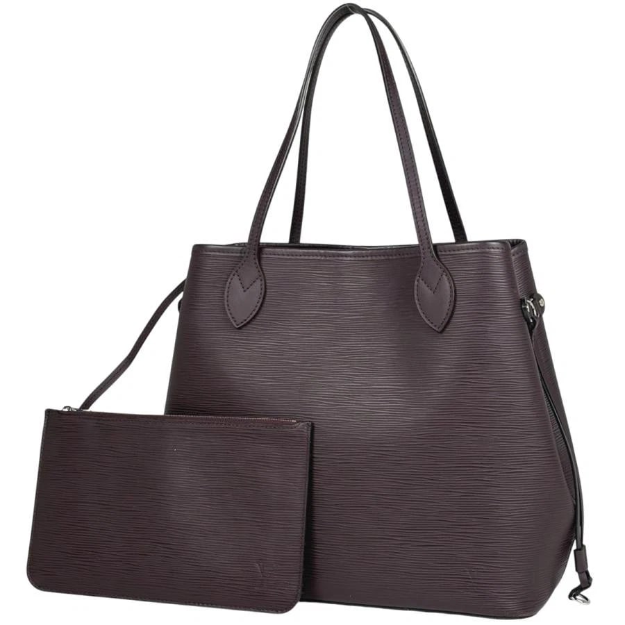 LOUIS VUITTON NEVERFULL MM HANDBAG TOTE EPI DARK BROWN SHOULDER BAG (1 of 9)