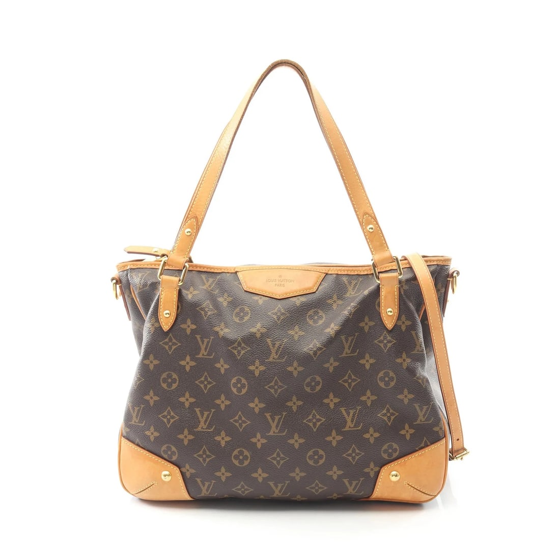 LOUIS VUITTON ESTRELA MM MONOGRAM SHOULDER BAG TOTE BAG TOTE BAG: LOUIS VUITTON Estrela MM Monogram Shoulder Bag Tote Bag Tote Bag Brand: LOUIS VUITTON Type: Tote Bag Material: Exterior Material PVC Leather Color: Exterior Color Brown Size: Dimensions: WW (top):