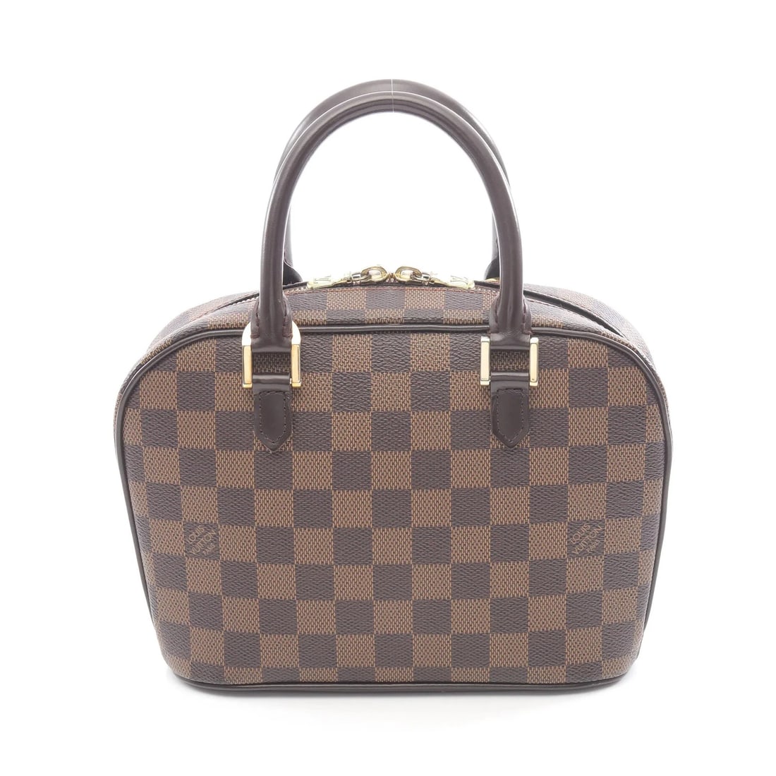 LOUIS VUITTON SARAH MINI DAMIER EBENE HANDBAG HANDBAG: LOUIS VUITTON Sarah Mini Damier Ebene Handbag Handbag Brand: LOUIS VUITTON Type: Handbag Material: Exterior MaterialPVC Leather Color: Exterior Color Brown Size: Dimensions: WW (top): 24cm / W (bo
