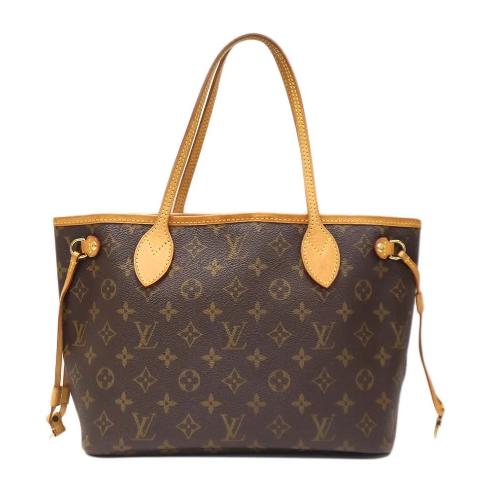 LOUIS VUITTON NEVERFULL PM TOTE BAG MONOGRAM CANVAS HANDBAG: Louis Vuitton Neverfull PM Tote Bag Monogram Canvas Handbag Brand: LOUIS VUITTON Type: Handbag Material: Exterior MaterialMonogram canvas/brown Color: Exterior Color None Size: Dimensions: