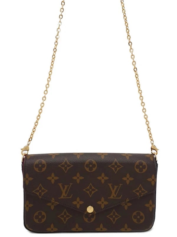 LOUIS VUITTON MONOGRAM POCHETTE FELICIE 2-WAY BAG 2-WAY BAG (1 of 6)