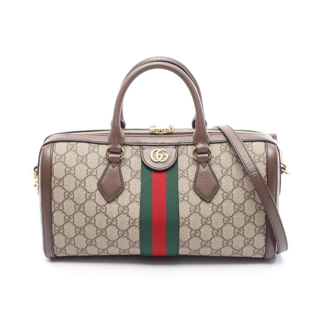 GUCCI OPHIDIA GG MEDIUM TOP HANDLE HANDBAG HANDBAG (1 of 4)