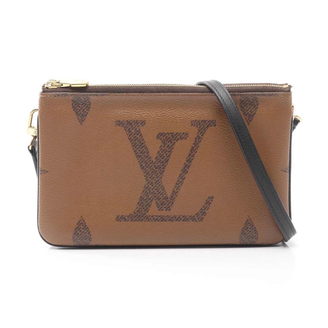 LOUIS VUITTON POCHETTE DOUBLE ZIP MONOGRAM SHOULDER BAG SHOULDER BAG (1 of 5)