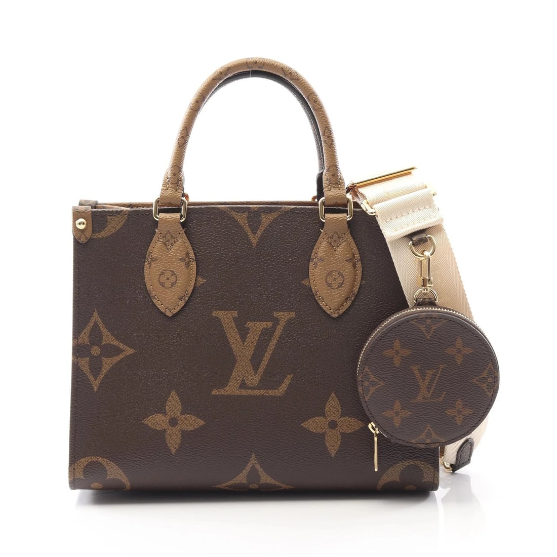 LOUIS VUITTON ONTHEGO PM MONOGRAM GIANT REVERSE HANDBAG HANDBAG (1 of 5)