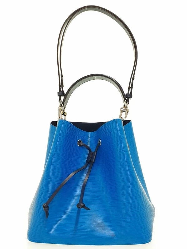 LOUIS VUITTON EPI NEONOE 2-WAY BAG EPI LEATHER BLUE DUST BAG 2-WAY BAG (1 of 6)