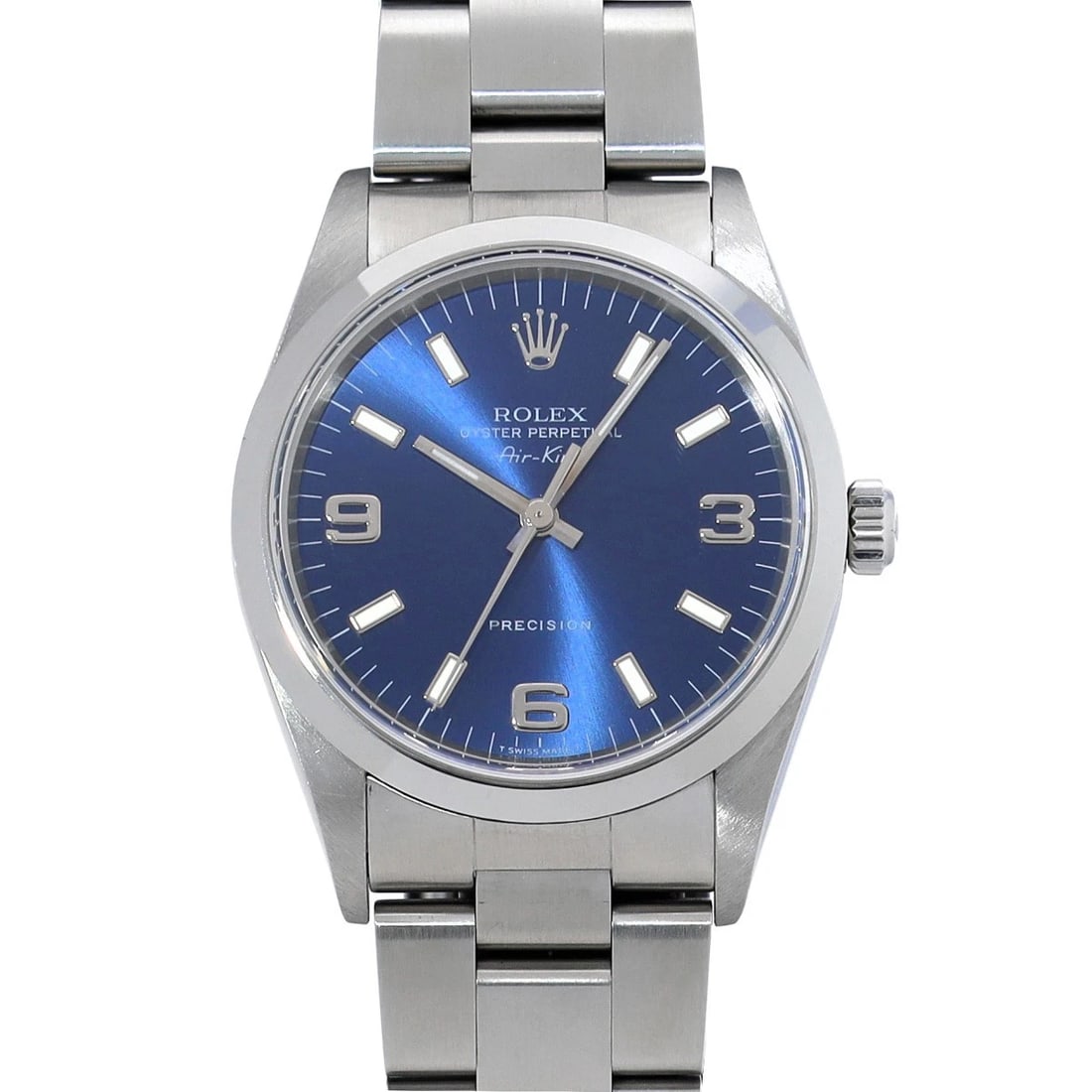 ROLEX AIRKING BLUE WATCH (1 of 4)