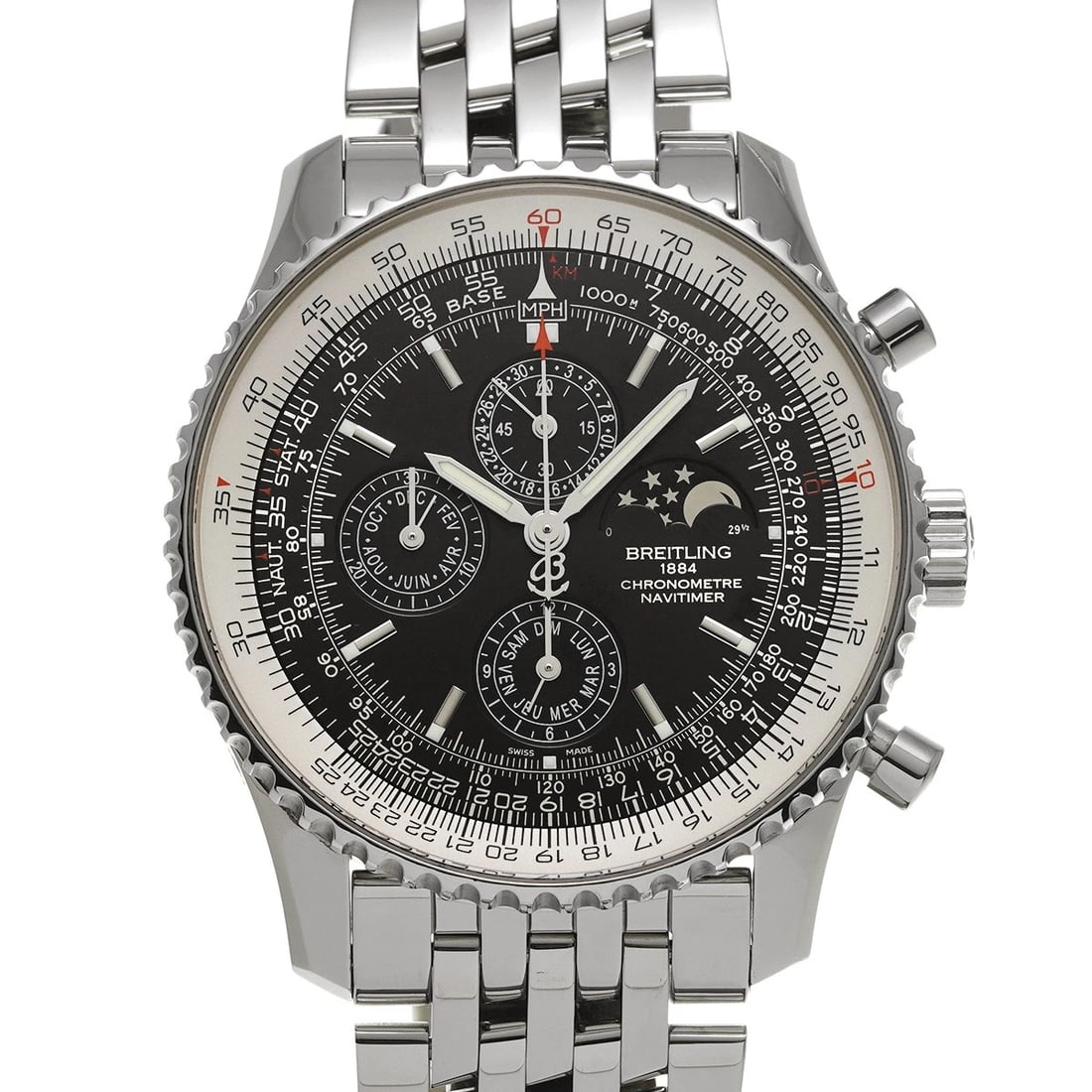 BREITLING NAVITIMER BLACK WATCH (1 of 4)