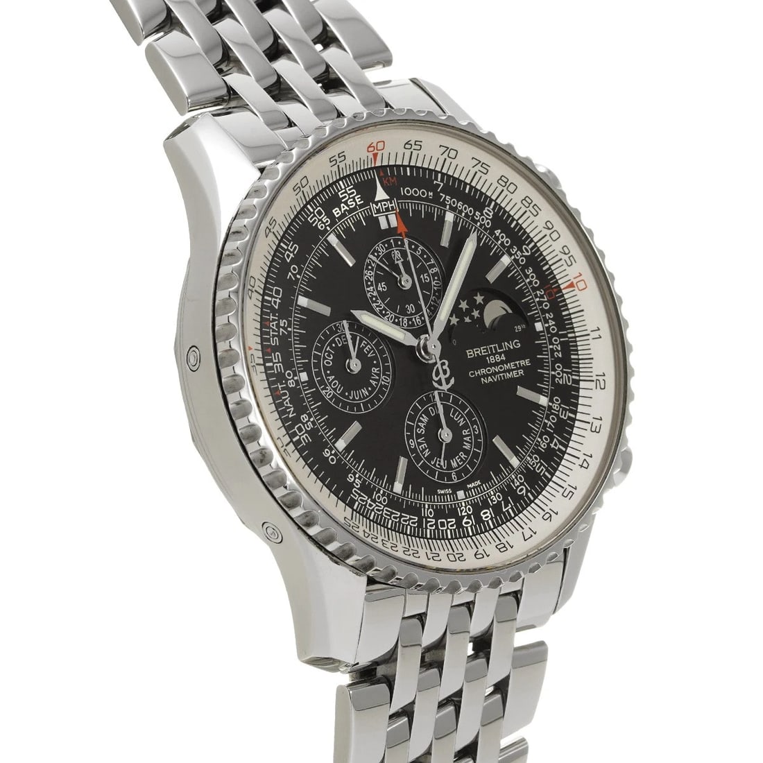 BREITLING NAVITIMER BLACK WATCH - 3