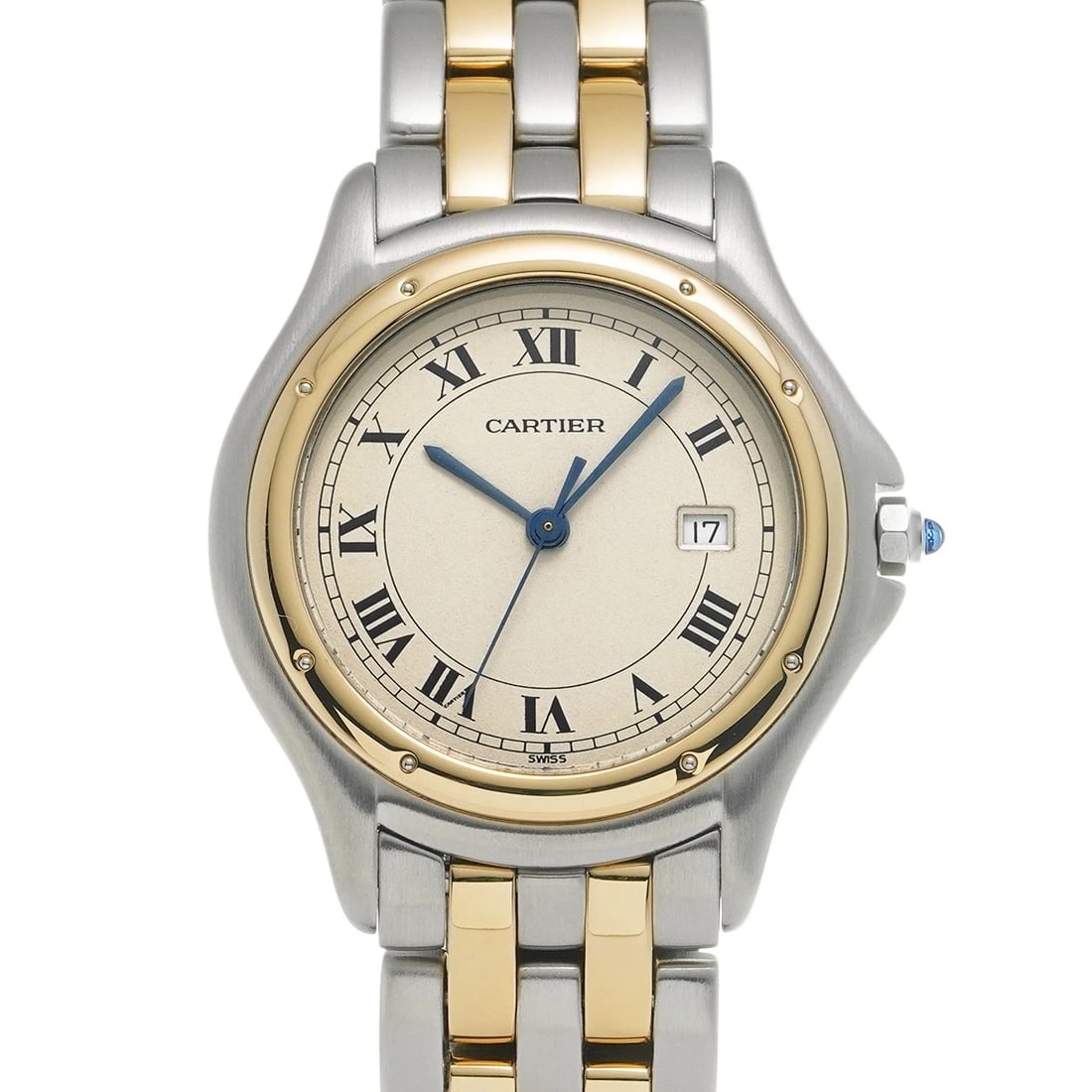 CARTIER PANTHERE COUGAR IVORY WATCH (1 of 4)