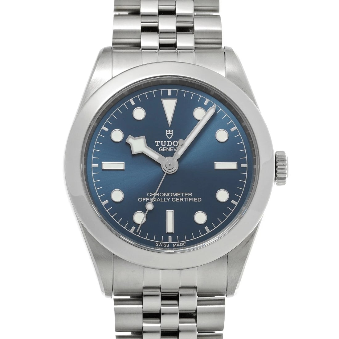 TUDOR BLACK BAY BLUE WATCH: TUDOR Black Bay blue WATCH Brand: TUDOR Type: Wristwatch Material: Band Material Stainless steel, Case Material Stainless steel Color: Dial Color blue Size: Case H/about 39mm W/about 39mm