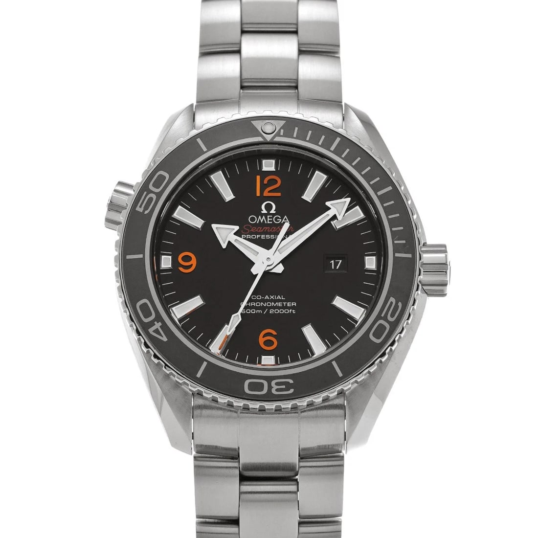 OMEGA SEAMASTER PLANET OCEAN BLACK WATCH: OMEGA Seamaster Planet Ocean black WATCH Brand: OMEGA Type: Wristwatch Material: Band Material Stainless steel, Case Material Stainless steel Color: Dial Color black Size: Case H/about 37.5mm W/ab