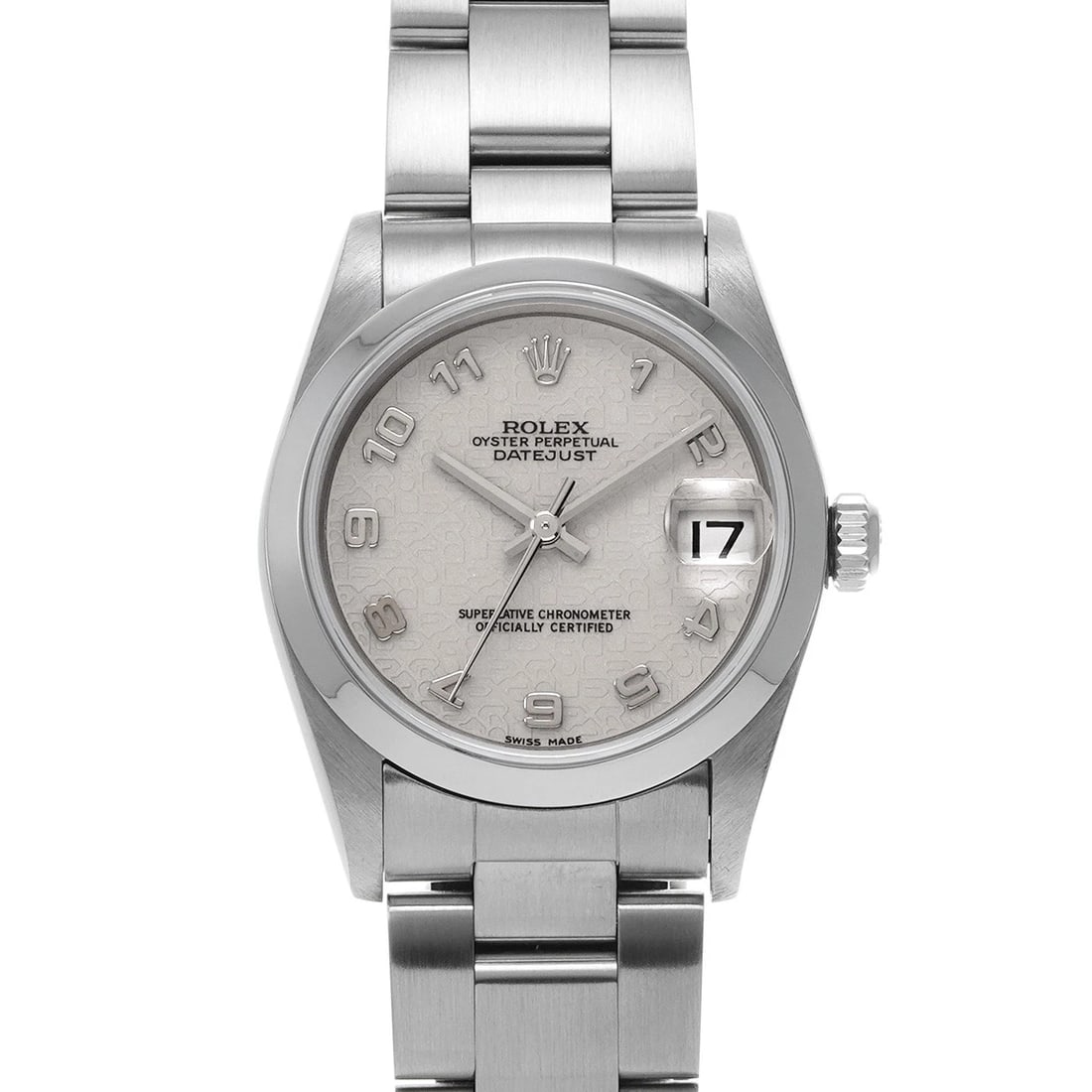 ROLEX DATEJUST IVORY COMPUTER WATCH: ROLEX Datejust Ivory Computer WATCH Brand: ROLEX Type: Wristwatch Material: Band Material Stainless steel, Case Material Stainless steel Color: Dial Color Ivory Computer Size: Case H/about