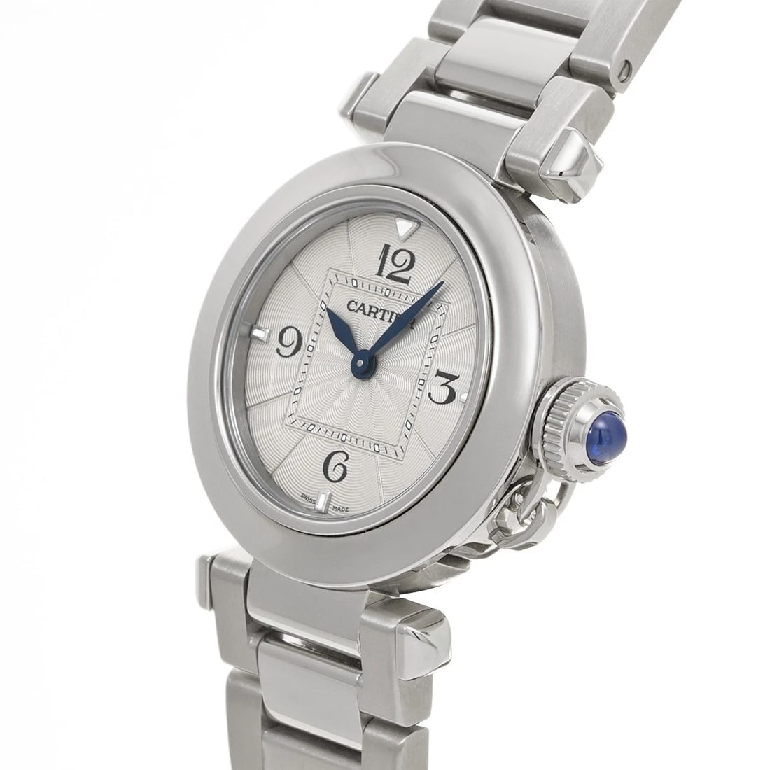 CARTIER PASHA SILVER WATCH - 2