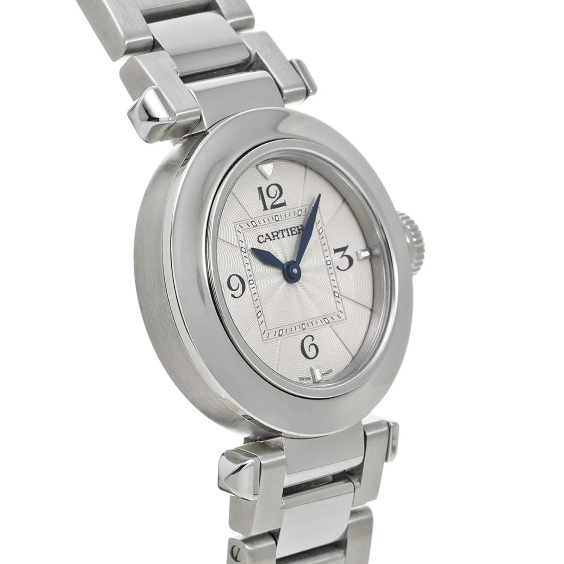CARTIER PASHA SILVER WATCH - 3