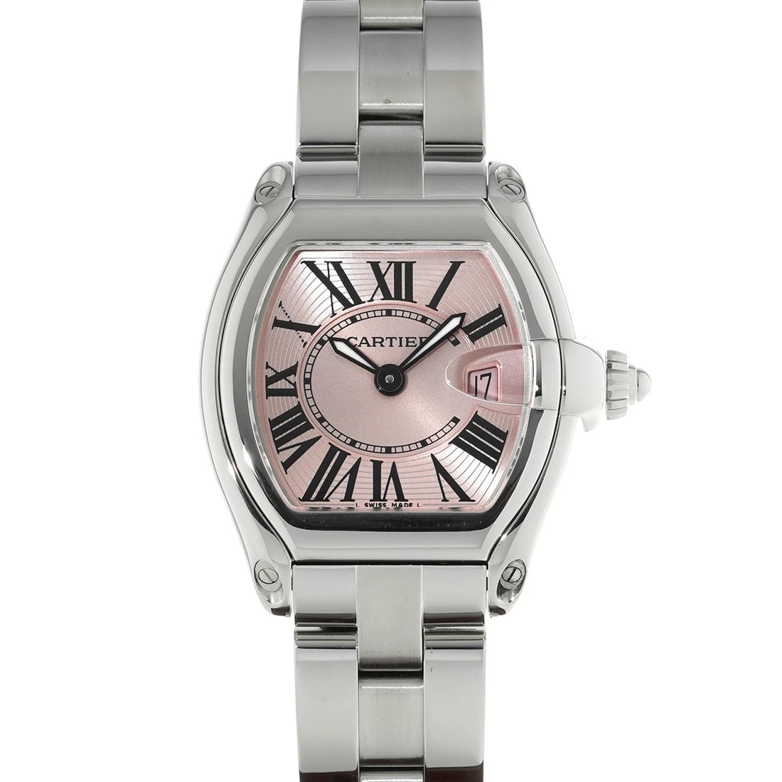CARTIER ROADSTER PINK WATCH (1 of 4)
