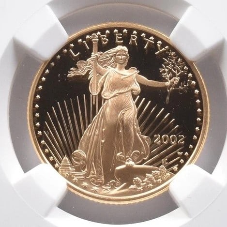 2002-W $10 AMERICAN GOLD EAGLE (1 of 2)