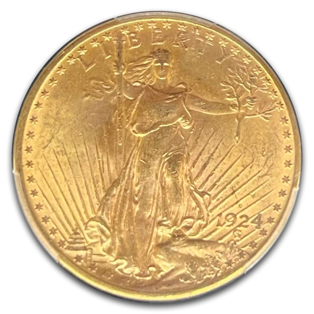 1924-D $20 ST GAUDENS GOLD DOUBLE EAGLE (1 of 2)
