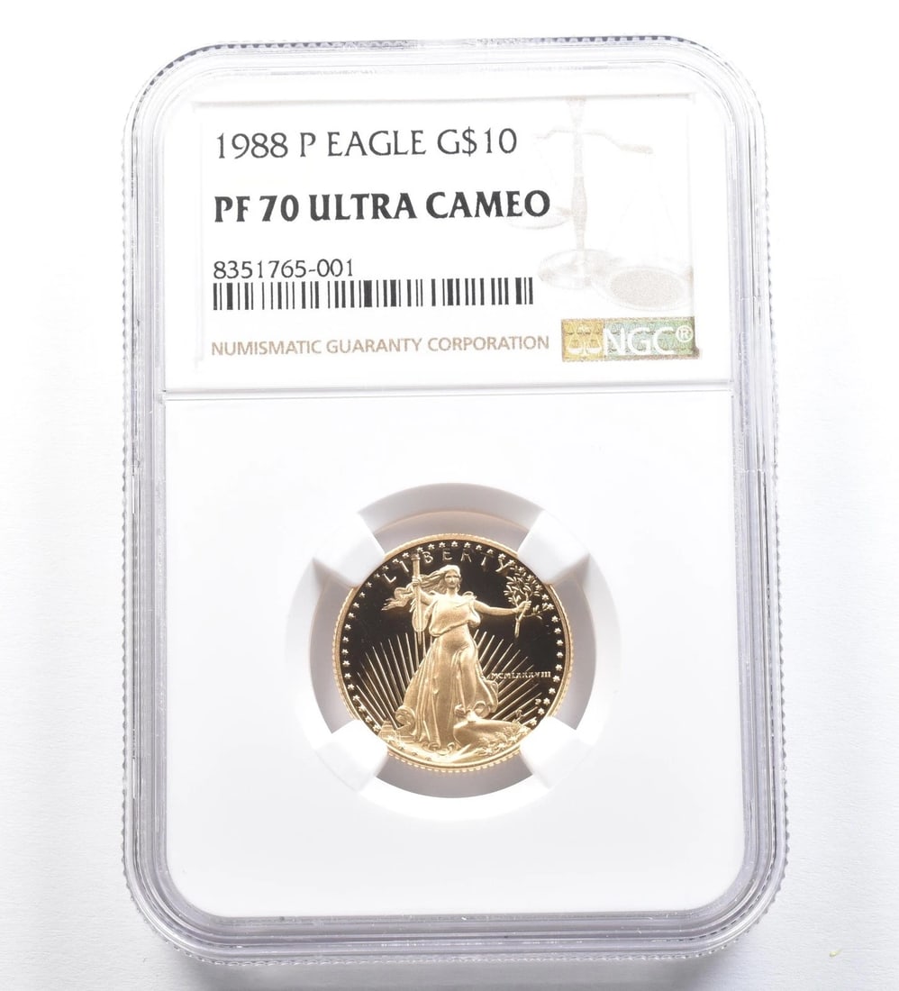 1988-P $10 AMERICAN GOLD EAGLE (1 of 2)