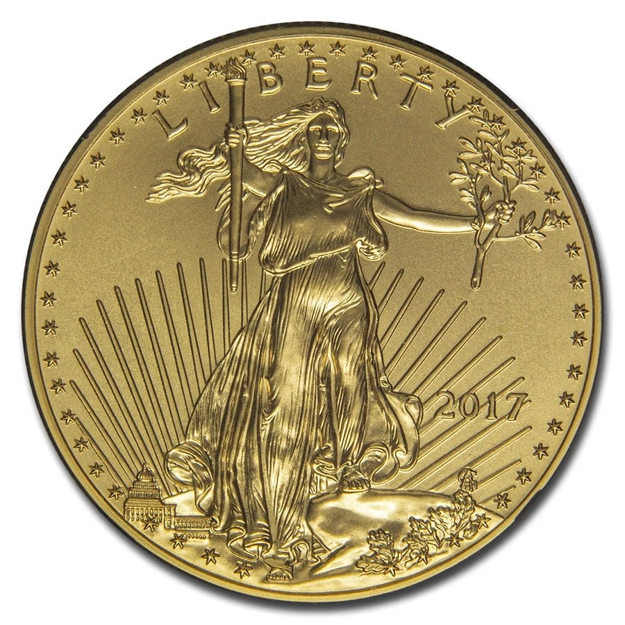2017 1 OZ AMERICAN GOLD EAGLE (1 of 2)