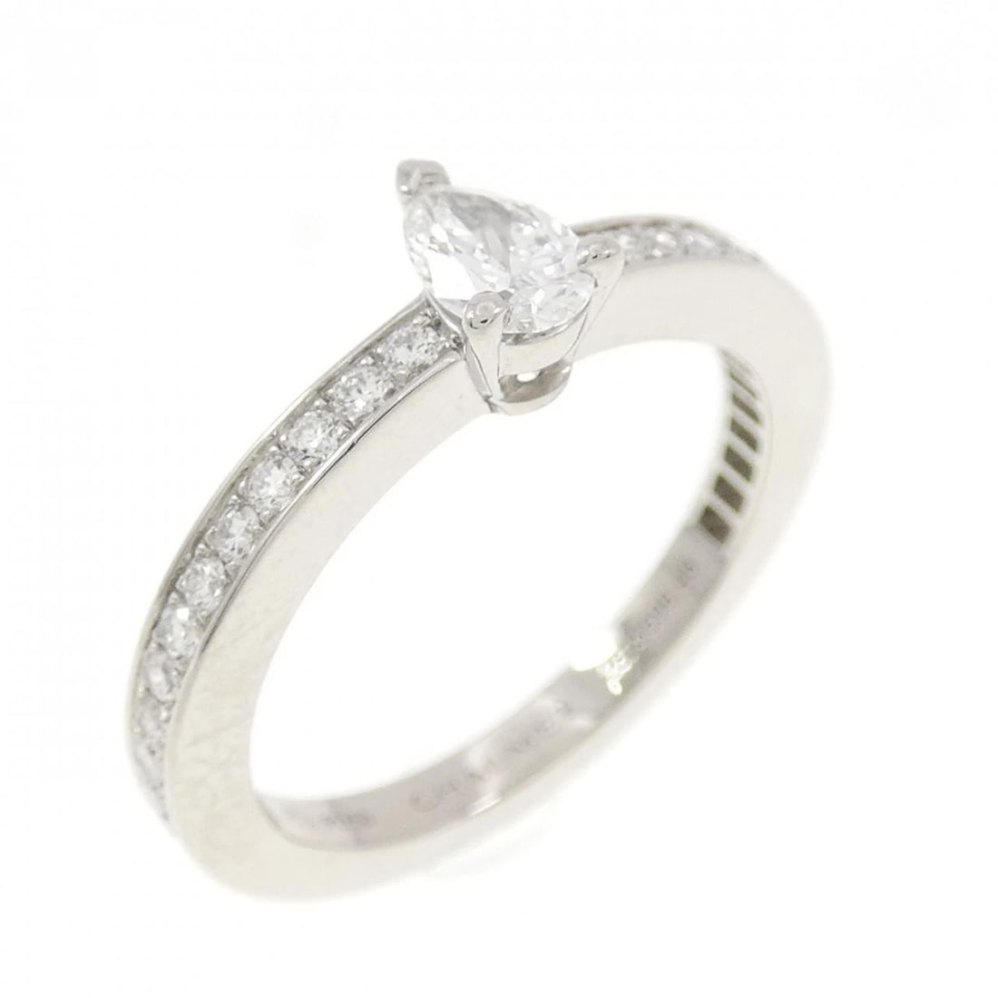 CHAUMET JOSEPHINE TRIO DE CHAUMET RING: CHAUMET Josephine Trio de CHAUMET Ring Brand: CHAUMET Type: Ring Material: Platinum 950 Main Stone Natural Color: Platinum Size: 4.5-5 (US size) Accessories: None Accessories Notice: When
