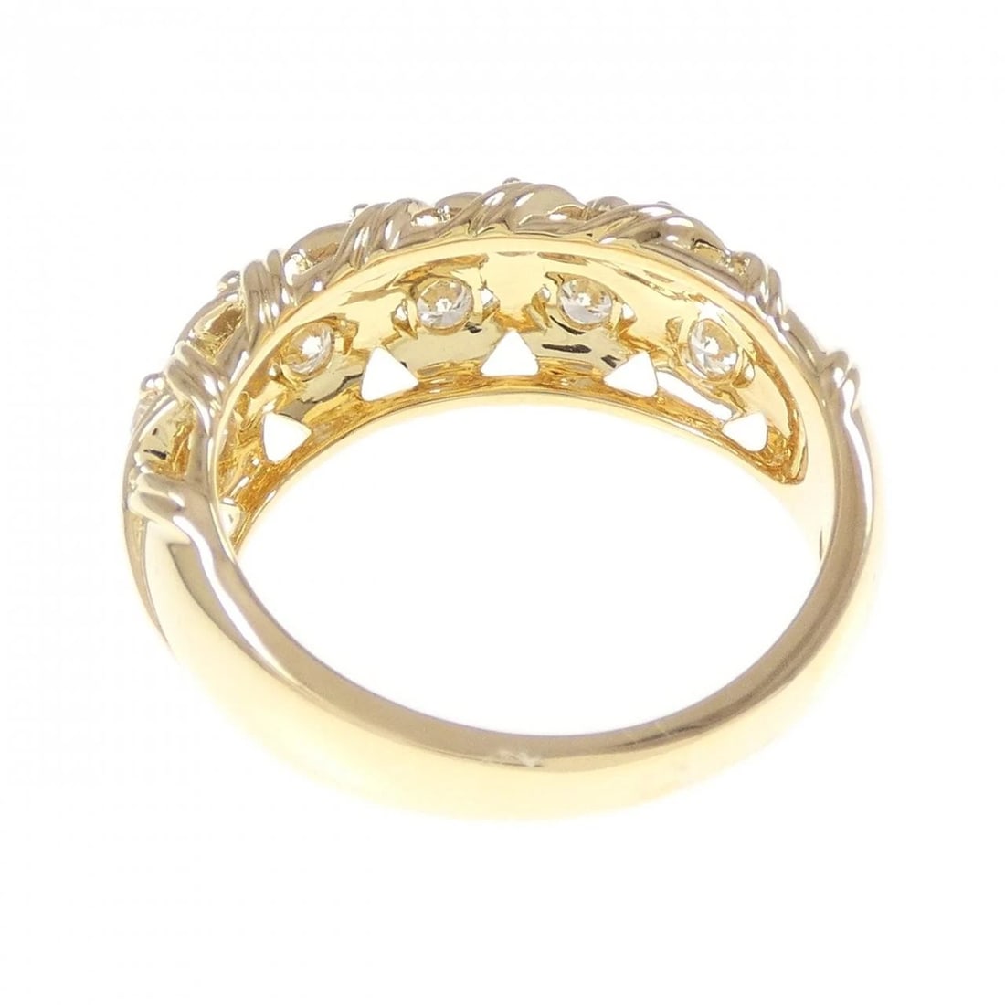 MIKIMOTO DIAMOND RING - 2