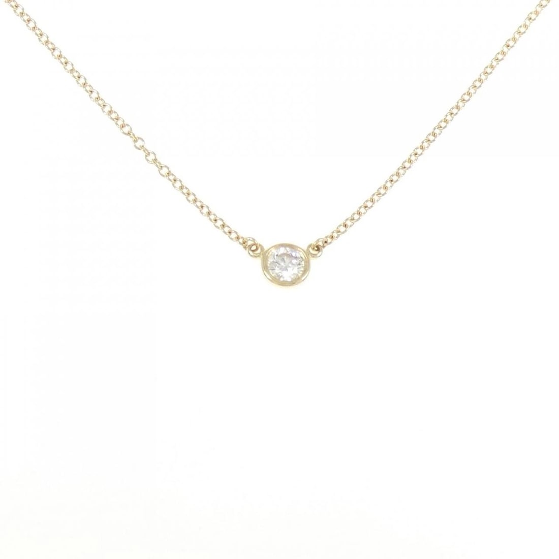 TIFFANY & CO. BY THE YARD NECKLACE: Tiffany & Co. By the Yard Necklace Brand: Tiffany Type: Necklace Material: 750 Yellow Gold Main Stone Natural Color: Yellow Gold Size: 41cm Accessories: None Accessories Notice: When