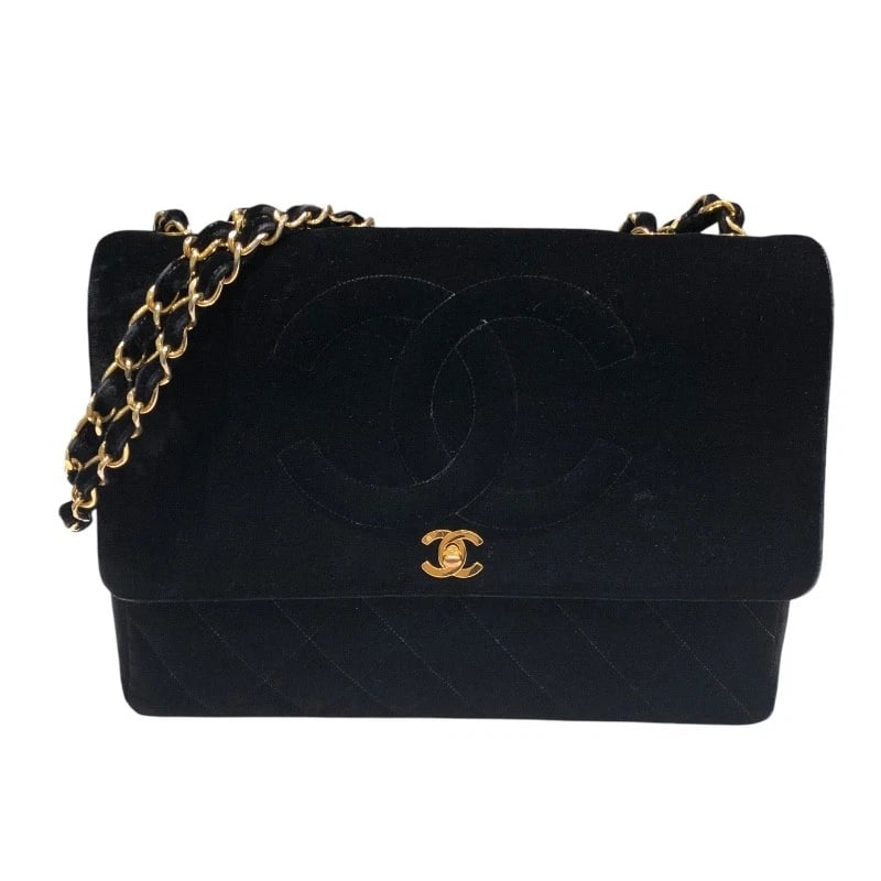 CHANEL DECACOCO CHAIN SHOULDER BAG: CHANEL Decacoco Chain Shoulder Bag Brand: CHANEL Type: Shoulder Bag Material: Vellore Color: Black Gold Hardware Size: W13.4 x H9.8x D0.0inch Accessories: None Accessories Notice: When pur