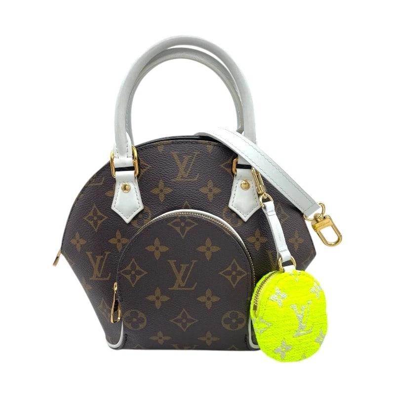 LOUIS VUITTON ELLIPSE BB SHOULDER BAG: LOUIS VUITTON Ellipse BB Shoulder Bag Brand: LOUIS VUITTON Type: Shoulder Bag Material: Monogram canvas Color: Brown Size: W5.9 x H7.9x D3.9inch Shoulder:40.2inch Accessories: None