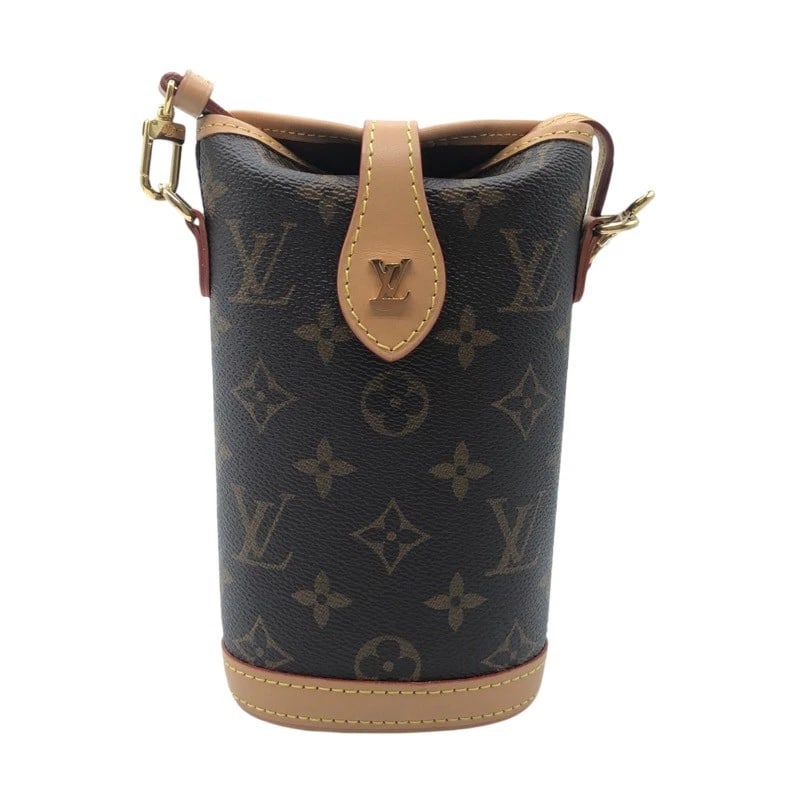 LOUIS VUITTON FOLD ME POUCH SHOULDER BAG: LOUIS VUITTON Fold Me Pouch Shoulder Bag Brand: LOUIS VUITTON Type: Shoulder Bag Material: Monogram canvas Color: beige Size: W5.7 x H7.1x D2.6inch Accessories: None Accessories Notice: Wh