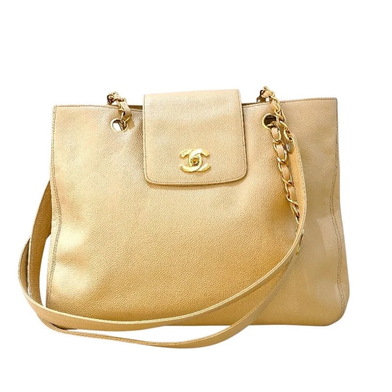 CHANEL TURNLOCK CHAIN TOTE BAG SHOULDER BAG (1 of 12)