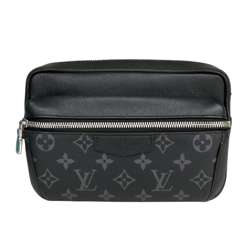 LOUIS VUITTON BUM BAG-OUTDOOR WAIST BAG: LOUIS VUITTON Bum bag-outdoor Waist bag Brand: LOUIS VUITTON Type: Waist bag Material: Monogram Eclipse Color: black Size: W8.7 x H5.9x D2.0inch Accessories: None Accessories Notice: When
