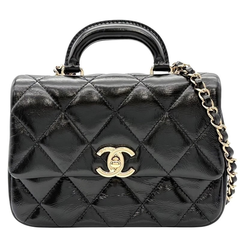 CHANEL MATELASSE TOP HANDLE MINI SHOULDER BAG (1 of 5)