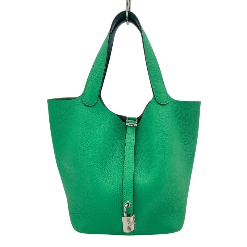 HERMES PICOTIN LOCK MM ECLAT HANDBAG (1 of 8)