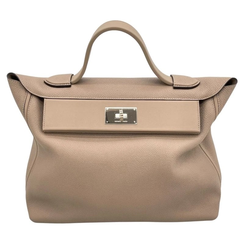 HERMES SAC VAN QUATRE 35 SHOULDER BAG: HERMES Sac Van Quatre 35 Shoulder Bag Brand: HERMES Type: Shoulder Bag Material: Taurillon Clemence Maurice Swift Color: Gris Asphalt SVHardware Size: W13.0 x H9.8x D6.7inch Accessories: None