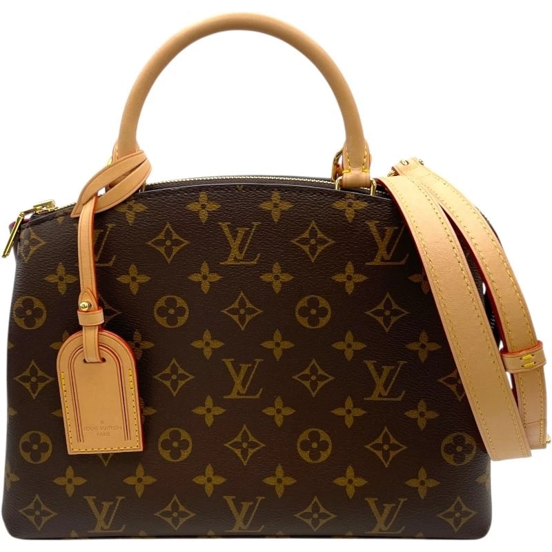 LOUIS VUITTON PETIT PALAIS PM HANDBAG: LOUIS VUITTON Petit Palais PM Handbag Brand: LOUIS VUITTON Type: Handbag Material: Monogram Color: Brown Size: W11.8 x H8.3x D4.7inch Shoulder:33.9inch Accessories: None Accessories Notice