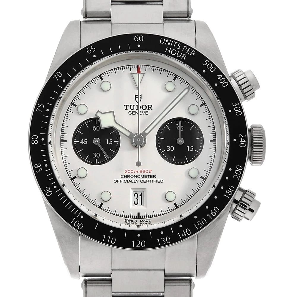 TUDOR BLACK BAY CHRONO BRACE WATCH (1 of 5)