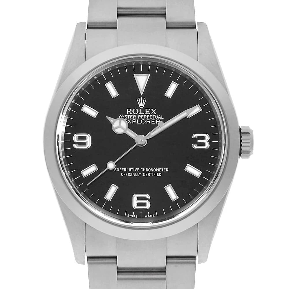 ROLEX EXPLORER I BLACK M WATCH (1 of 7)