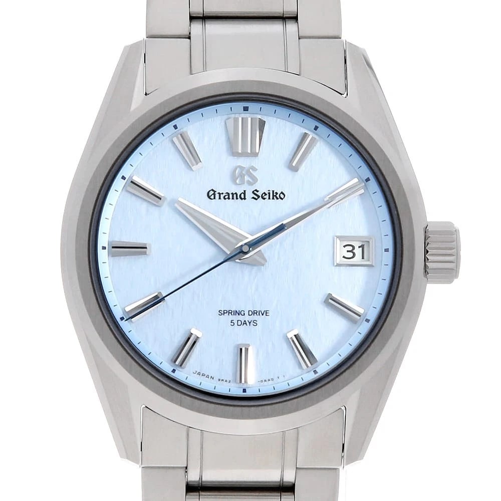 GRAND SEIKO COLLECTION SPRING DRIVE SNOW WHITE SPECIAL WATCH: Grand Seiko Collection Spring Drive Snow White SpecialWatch Brand: Grand Seiko Type: Wrist watch Material: Band Material Stainless Steel, Case Material Stainless Steel Color: Dial Color Blue Size: