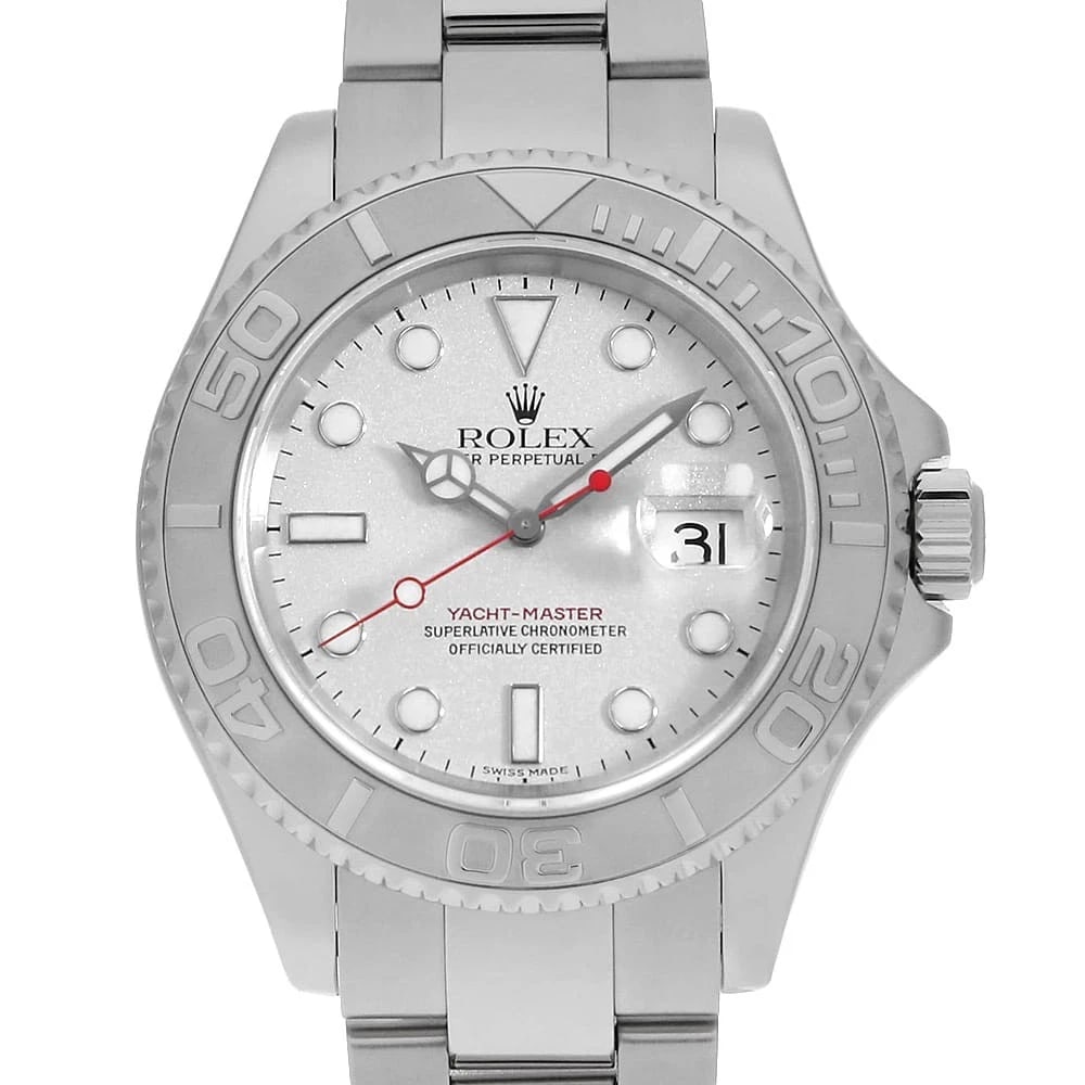 ROLEX YACHT MASTER SILVER WATCH (1 of 6)